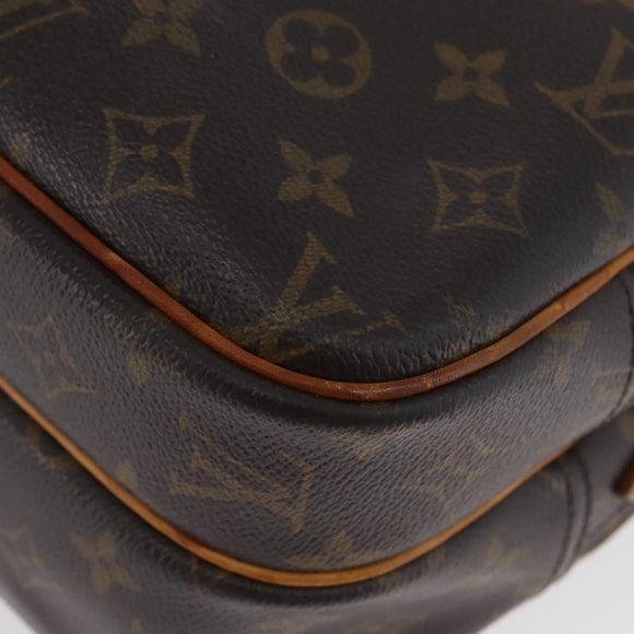 LOUIS VUITTON Monogram Reporter PM Shoulder Bag M45254 LV Auth YKZ284