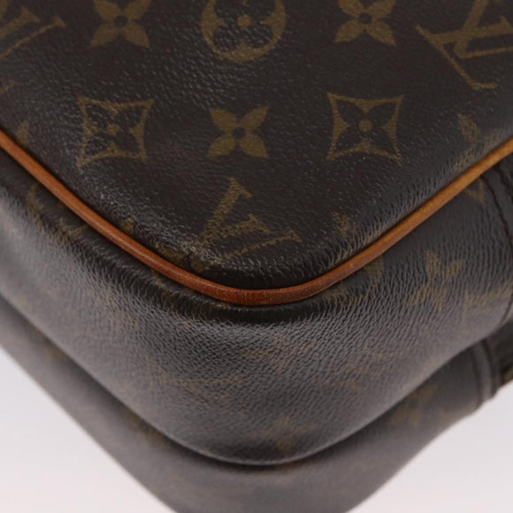 LOUIS VUITTON Monogram Reporter PM Umhängetasche M45254 LV Auth YKZ284