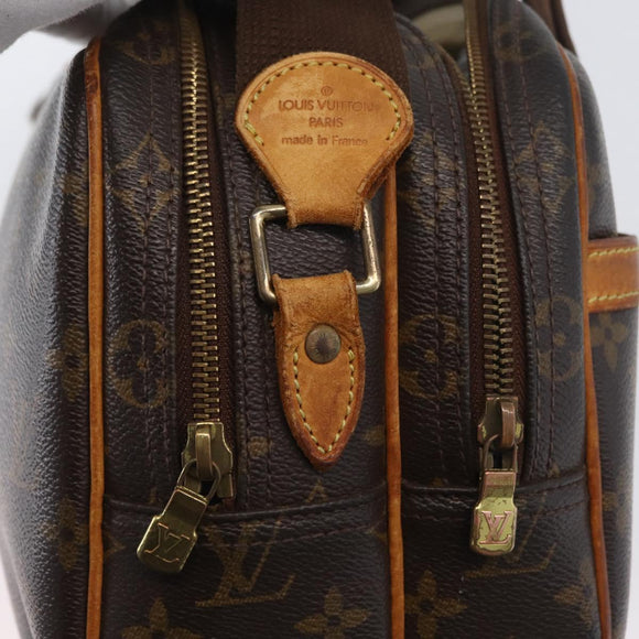 LOUIS VUITTON Monogram Reporter PM Umhängetasche M45254 LV Auth YKZ284