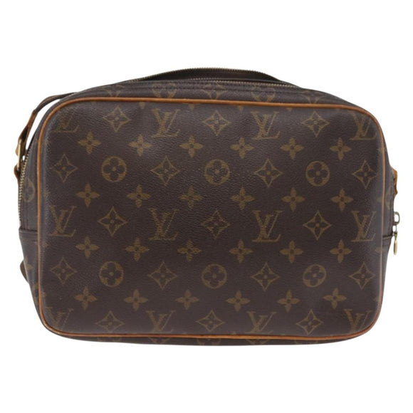 LOUIS VUITTON Monogram Reporter PM Umhängetasche M45254 LV Auth YKZ284