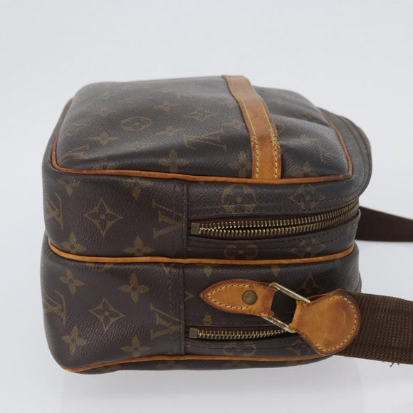 LOUIS VUITTON Monogram Reporter PM Umhängetasche M45254 LV Auth YKZ284