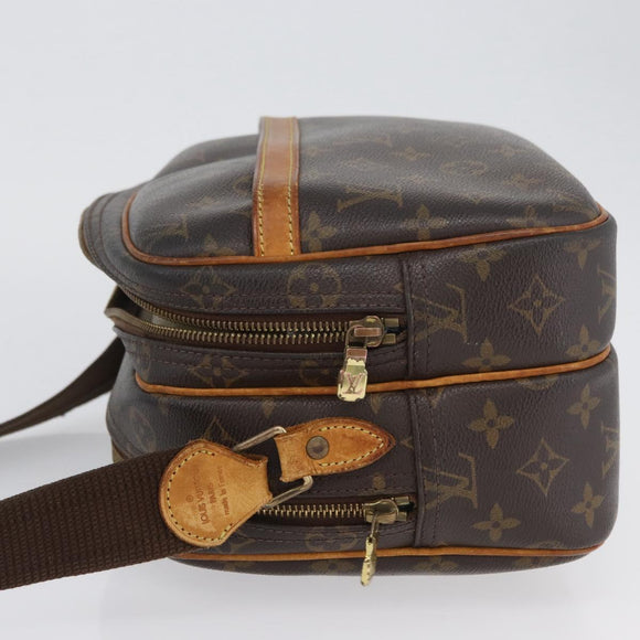 LOUIS VUITTON Monogram Reporter PM Umhängetasche M45254 LV Auth YKZ284