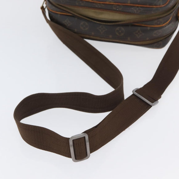 LOUIS VUITTON Monogram Reporter PM Umhängetasche M45254 LV Auth YKZ284