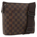 LOUIS VUITTON Damier Ebene Olaf PM Shoulder Bag N41442 LV Auth YKZ285A-1