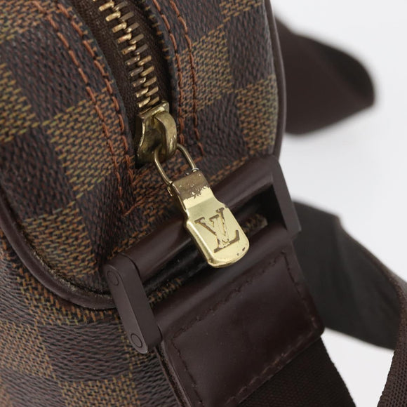 LOUIS VUITTON Damier Ebene Olaf PM Shoulder Bag N41442 LV Auth YKZ285A