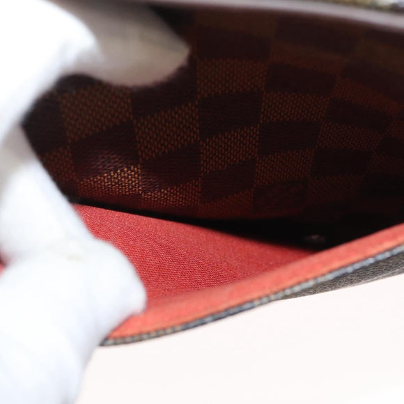 LOUIS VUITTON Damier Ebene Olaf PM Shoulder Bag N41442 LV Auth YKZ285A