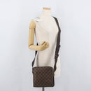 LOUIS VUITTON Damier Ebene Olaf PM Shoulder Bag N41442 LV Auth YKZ285A-22