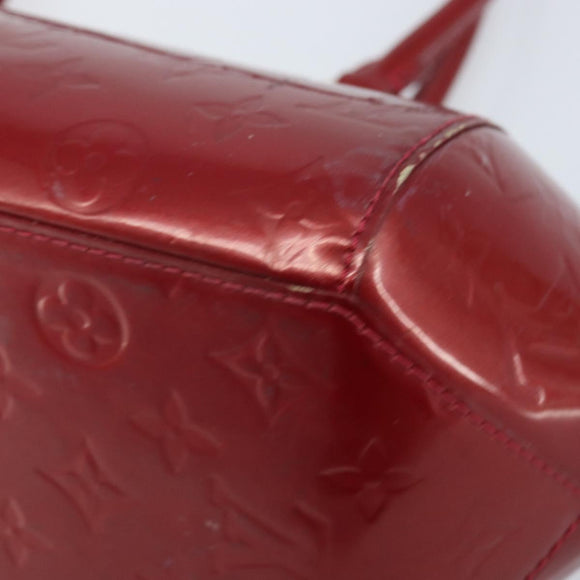 LOUIS VUITTON Monogram Vernis Sherwood PM Bag Pomme D'amour M91494 Auth YKZ290