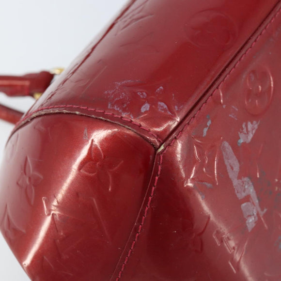 LOUIS VUITTON Monogram Vernis Sherwood PM Bag Pomme D'amour M91494 Auth YKZ290
