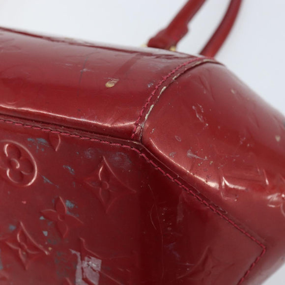 LOUIS VUITTON Monogram Vernis Sherwood PM Bag Pomme D'amour M91494 Auth YKZ290