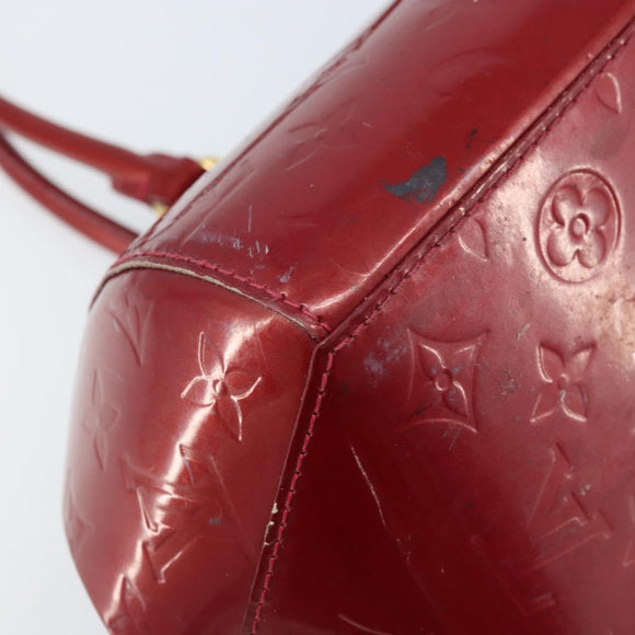 LOUIS VUITTON Monogram Vernis Sherwood PM Bag Pomme D'amour M91494 Auth YKZ290