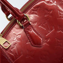 LOUIS VUITTON Monogram Vernis Sherwood PM Bag Pomme D'amour M91494 Auth YKZ290-18