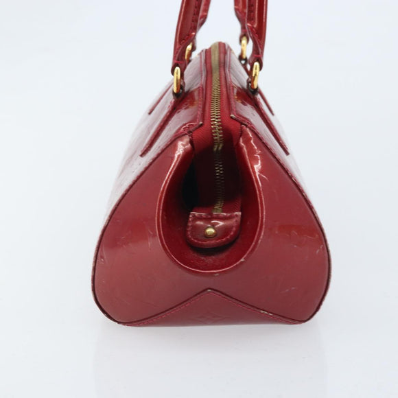 LOUIS VUITTON Monogram Vernis Sherwood PM Bag Pomme D'amour M91494 Auth YKZ290