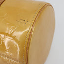 LOUIS VUITTON Monogram Vernis Bedford Hand Bag Beige M91006 LV Auth YKZ292-14