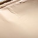 LOUIS VUITTON Monogram Vernis Bedford Hand Bag Beige M91006 LV Auth YKZ292-12