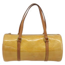 LOUIS VUITTON Monogram Vernis Bedford Hand Bag Beige M91006 LV Auth YKZ292-13
