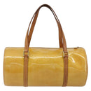 LOUIS VUITTON Monogram Vernis Bedford Hand Bag Beige M91006 LV Auth YKZ292-2