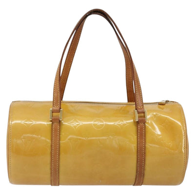 LOUIS VUITTON Monogram Vernis Bedford Hand Bag Beige M91006 LV Auth YKZ292 - 0