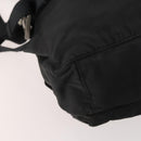 PRADA Backpack Nylon Black Silver Auth YKZ299-18