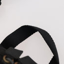 PRADA Backpack Nylon Black Silver Auth YKZ299-14