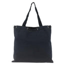SAINT LAURENT Kahala Tote Bag Canvas Navy Auth YKZ306-2
