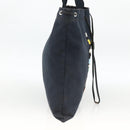 SAINT LAURENT Kahala Tote Bag Canvas Navy Auth YKZ306-3