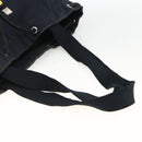 SAINT LAURENT Kahala Tote Bag Canvas Navy Auth YKZ306-7