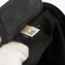 PRADA Shoulder Bag Nylon Black Silver Auth YKZ307-12