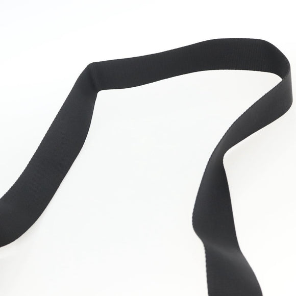 PRADA Shoulder Bag Nylon Black Silver Auth YKZ307