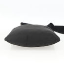 PRADA Shoulder Bag Nylon Black Silver Auth YKZ307-5