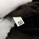 PRADA Chain Shoulder Bag Nylon Green Gold Auth YKZ308-12