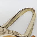 GUCCI GG Canvas Sherry Line Tote Bag Beige Gold 137396 Auth YKZ311-8