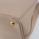 PRADA Galleria Hand Bag Safiano leather 2way Pink Gold Auth YKZ312-17