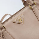 PRADA Galleria Hand Bag Safiano leather 2way Pink Gold Auth YKZ312-19