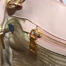 PRADA Galleria Hand Bag Safiano leather 2way Pink Gold Auth YKZ312-24