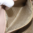 PRADA Galleria Hand Bag Safiano leather 2way Pink Gold Auth YKZ312-25