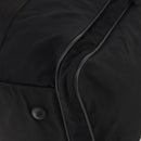 PRADA Boston Bag Nylon 2way Black Silver Auth YKZ331-16