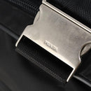 PRADA Boston Bag Nylon 2way Black Silver Auth YKZ331-10