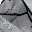 PRADA Boston Bag Nylon 2way Black Silver Auth YKZ331-24