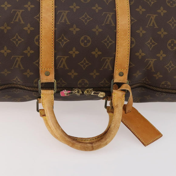 LOUIS VUITTON Monogram Keepall 50 Boston Bag M41426 LV Auth YKZ336