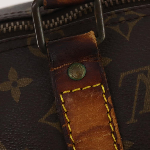 LOUIS VUITTON Monogram Keepall 50 Boston Bag M41426 LV Auth YKZ337