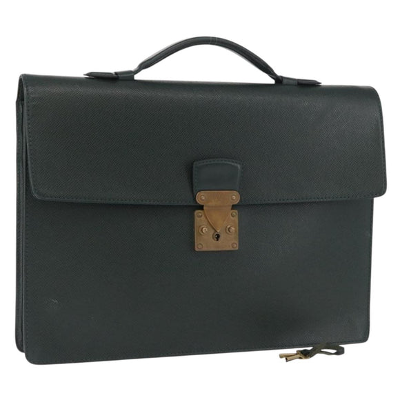 LOUIS VUITTON Taiga Serviette Kourad Business Bag Epicea T16786 LV Auth YKZ346
