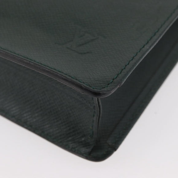 LOUIS VUITTON Taiga Serviette Kourad Business Bag Epicea T16786 LV Auth YKZ347