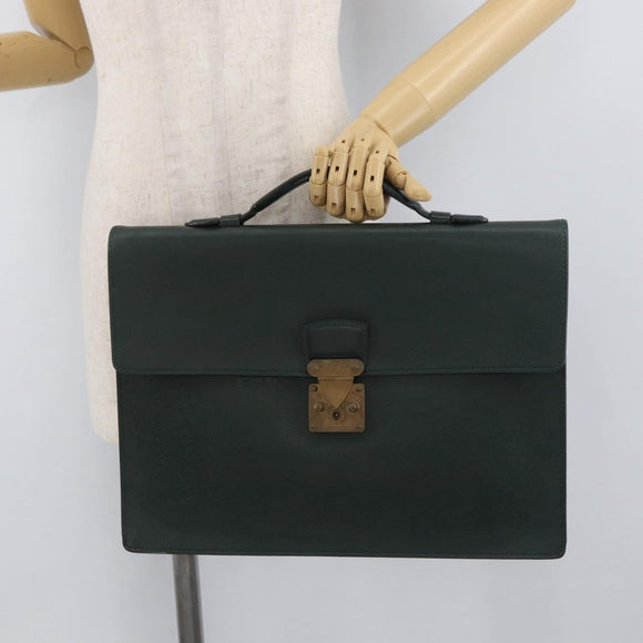 LOUIS VUITTON Taiga Serviette Kourad Business Bag Epicea T16786 LV Auth YKZ347