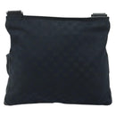 GUCCI GG Canvas Web Sherry Line Shoulder Bag Black Red Green 169937 Auth YKZ350-2