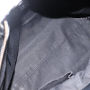 GUCCI GG Canvas Tote Bag Black Silver 139552 Auth YKZ351-11
