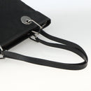 GUCCI GG Canvas Tote Bag Black Silver 139552 Auth YKZ351-7