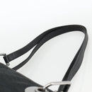 GUCCI GG Canvas Tote Bag Black Silver 139552 Auth YKZ351-8