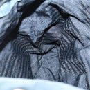 PRADA Backpack Nylon Blue Silver Auth YKZ354-24