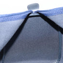 Christian Dior Trotter Canvas Boston Bag PVC Navy Gold Auth YKZ360A-19